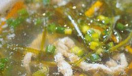 肉絲海帶湯 肉絲海帶湯