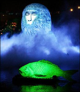 （圖）巨大的雪猴影像