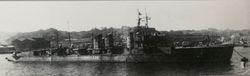 作為特別運輸艦的汐風號，1946年11月攝於橫須賀