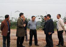 2013年3月李曉宇帶隊督查成自瀘赤高速