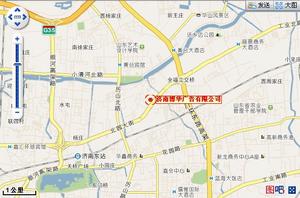 濟南博華廣告地圖示注