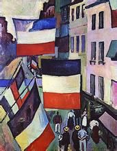 《掛著旗子的街道》 《掛著旗子的街道》