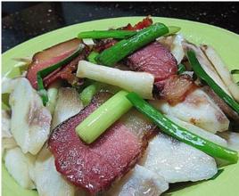 炒淮山臘肉 炒淮山臘肉