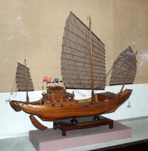 明大福船模型