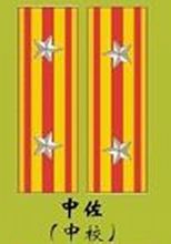 日軍中佐軍銜