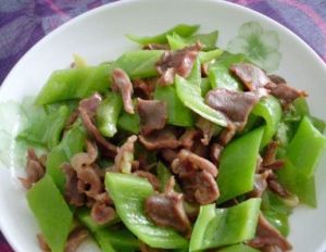 尖椒爆炒雞胗 尖椒爆炒雞胗