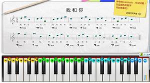 漢堡樂譜（中國式）音圓數字