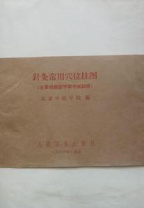 針灸常用穴位掛圖 針灸常用穴位掛圖