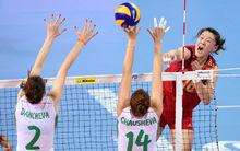 中保之戰 主攻手栗垚扣球