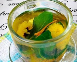 薄荷雙花茶 薄荷雙花茶