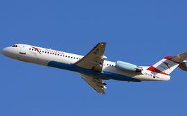 福克100飛機 福克100飛機