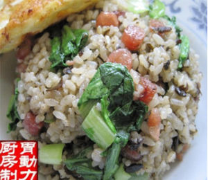 橄欖菜炒飯
