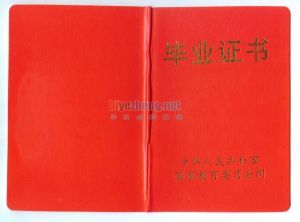 1991-1998年成人畢業證