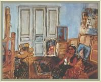 在蓋勒馬胡同畫室的印度模特兒 在蓋勒馬胡同畫室的印度模特兒