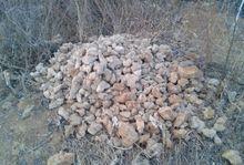 鈣質結核，拍攝於甘肅徽縣嘉陵周咀高高山