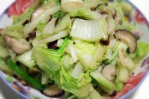香菇白菜羹