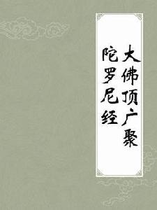 大佛頂廣聚陀羅尼經 大佛頂廣聚陀羅尼經