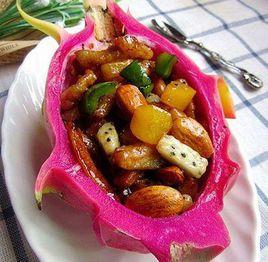 火龍果炒肉 火龍果炒肉