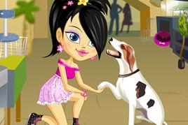 愛動物的小女孩 愛動物的小女孩