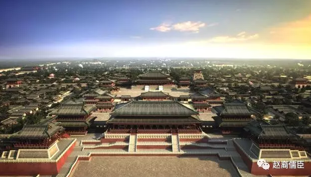 唐大明宮復原圖