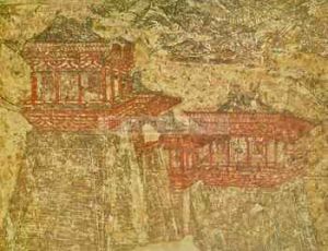 闕樓儀仗圖 闕樓儀仗圖