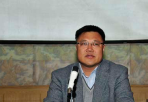 陳曉龍發表講話