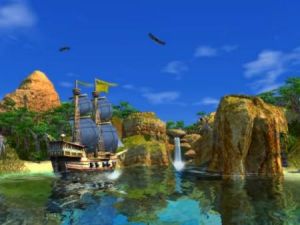 《大航海》遊戲中的島嶼