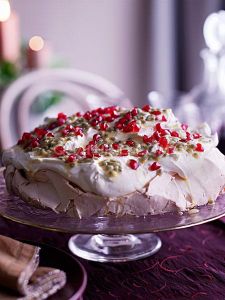 奶油水果蛋白餅 奶油水果蛋白餅