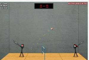 火柴人打羽毛球2 火柴人打羽毛球2