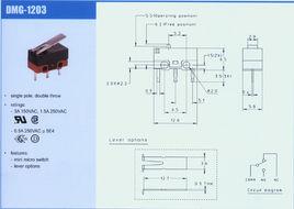 滑鼠微動開關 滑鼠微動開關