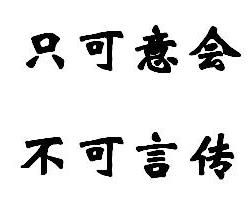 只可意會,不可言傳 只可意會,不可言傳