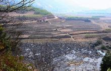 靈岐河上田東縣那拔鎮的棋盤灘