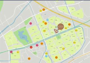 悅尚天地區點陣圖