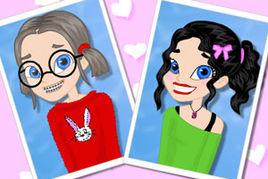 調皮小女孩 調皮小女孩