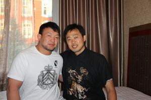 高世波蒙古柔道世界冠軍奈丹·圖布辛巴亞爾