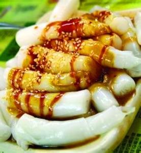 香辣海鮮味拌飯醬炒豬腸粉 香辣海鮮味拌飯醬炒豬腸粉