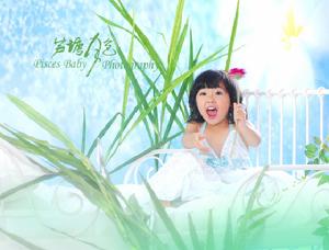 雙魚座兒童攝影作品