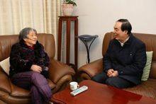 陳駿院士慰問王業寧