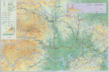 多分層次的湖北地圖，盆地感突出