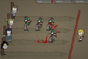 《弓箭射殭屍》