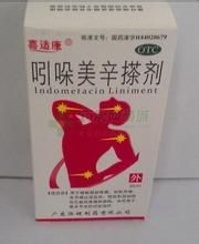 吲哚美辛搽劑