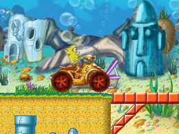 海綿寶寶水母賽車 海綿寶寶水母賽車