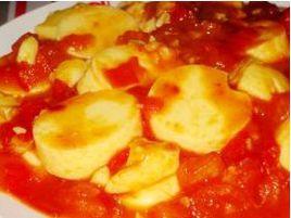 番茄燒日本豆腐 番茄燒日本豆腐