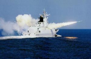 溫州號護衛艦發射飛彈
