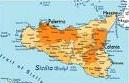 西西里島行政圖