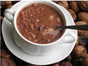 核桃栗子紅豆粥 核桃栗子紅豆粥