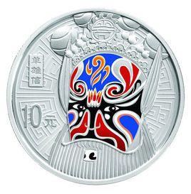 京劇臉譜金銀紀念幣第2組 京劇臉譜金銀紀念幣第2組