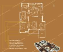 西安萬科金域華府戶型圖