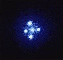 引力透鏡效應造成的愛因斯坦十字