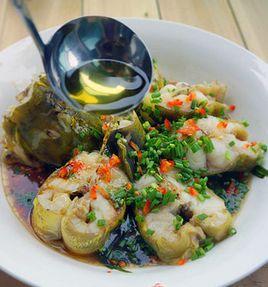 蔥油魚鉤魚段 蔥油魚鉤魚段